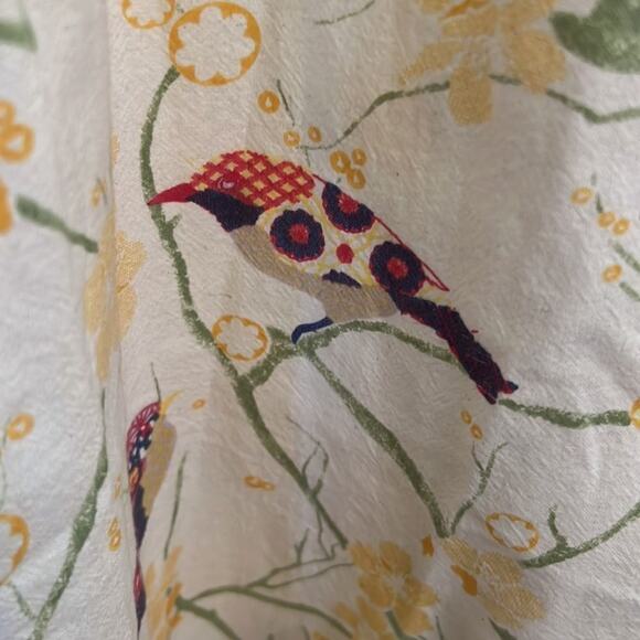 CECILIA  PRADO ALGODAO BLEND BIRD DRESS SIZE PS - Picture 5 of 11